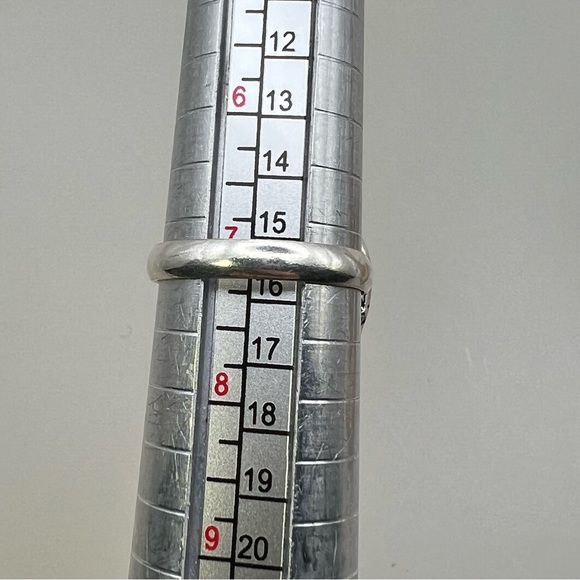 New Sandstone Goldstone Sterling Silver Overlay Ring Size 7 - Picture 4 of 6